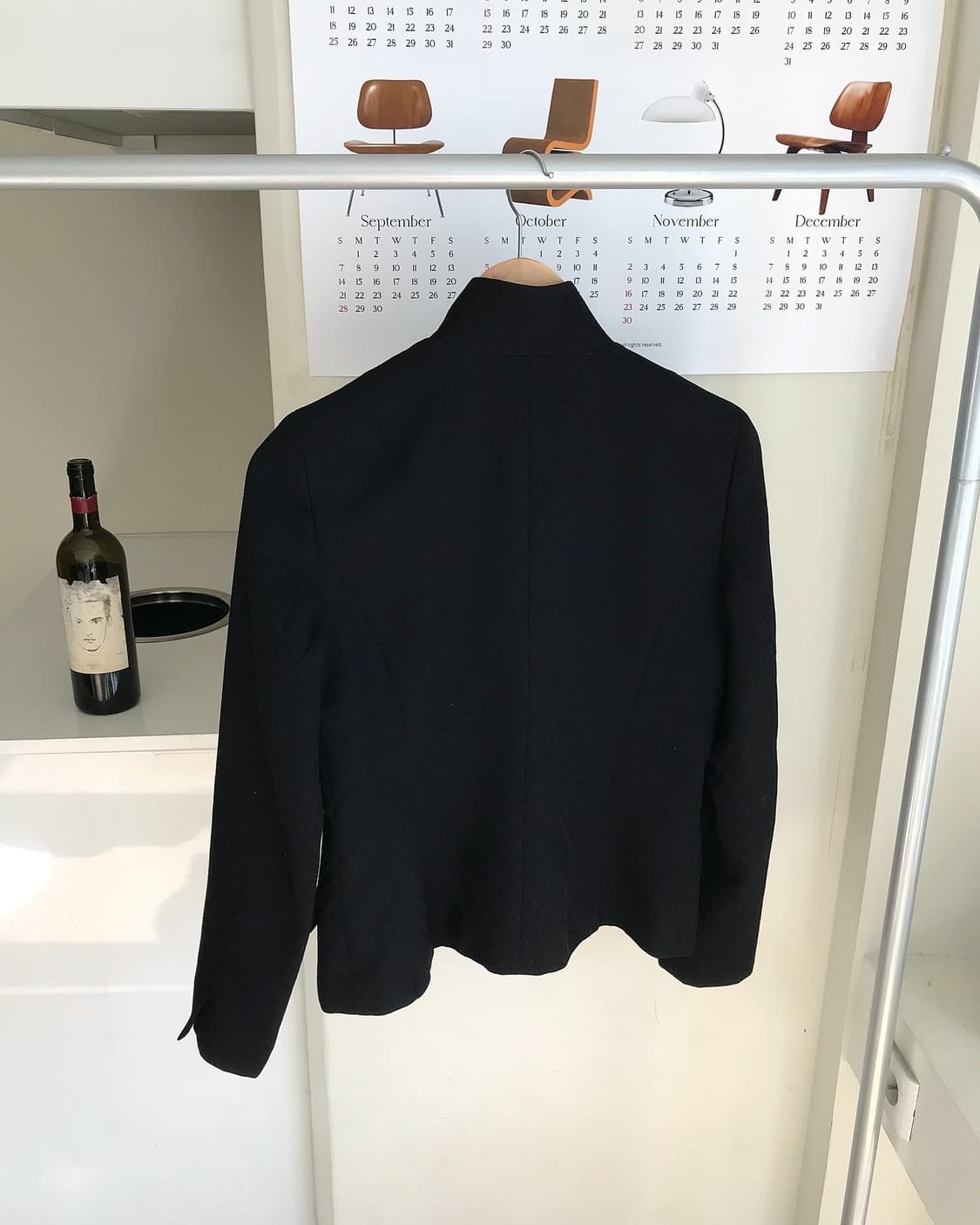 버버리 블랙 체크 자켓 상품이미지6