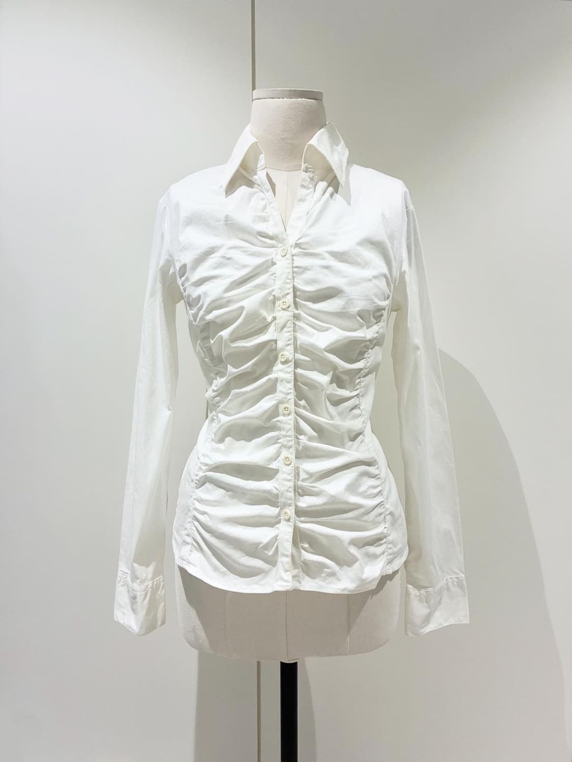 셔링 셔츠 상품이미지3