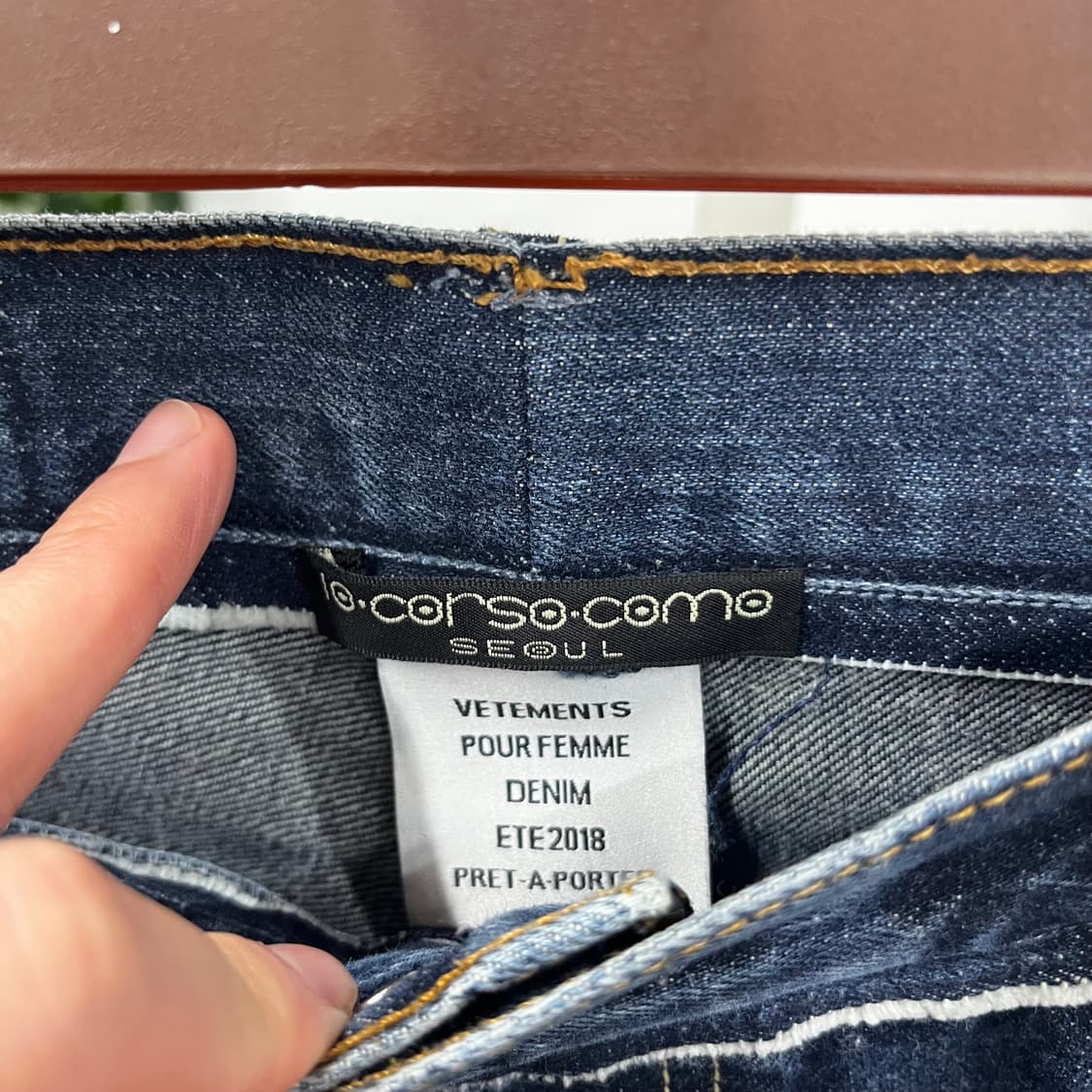 베트멍 x 리바이스 리워크 컷아웃 데님팬츠 XS 상품이미지5