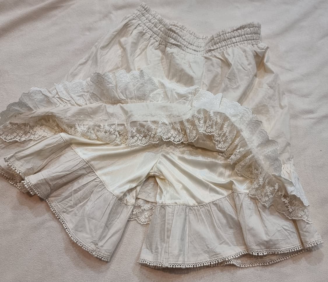 레이스 프릴 스커트 상품이미지3