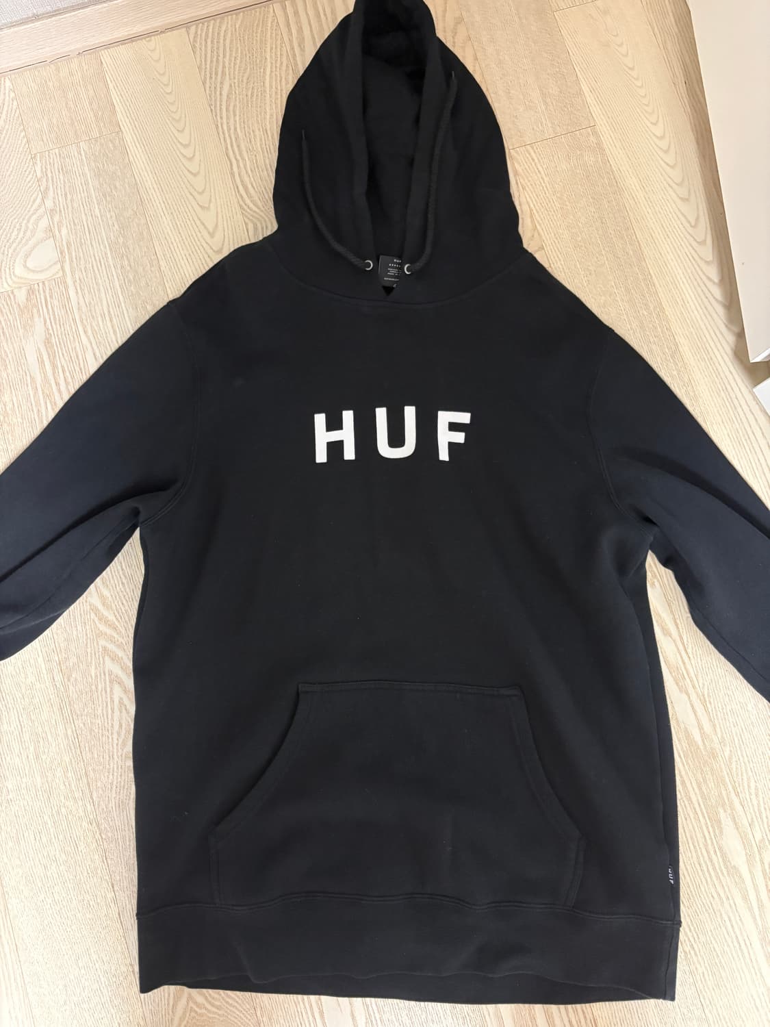 허프 HUF 후드티 블랙 XL 상품이미지1