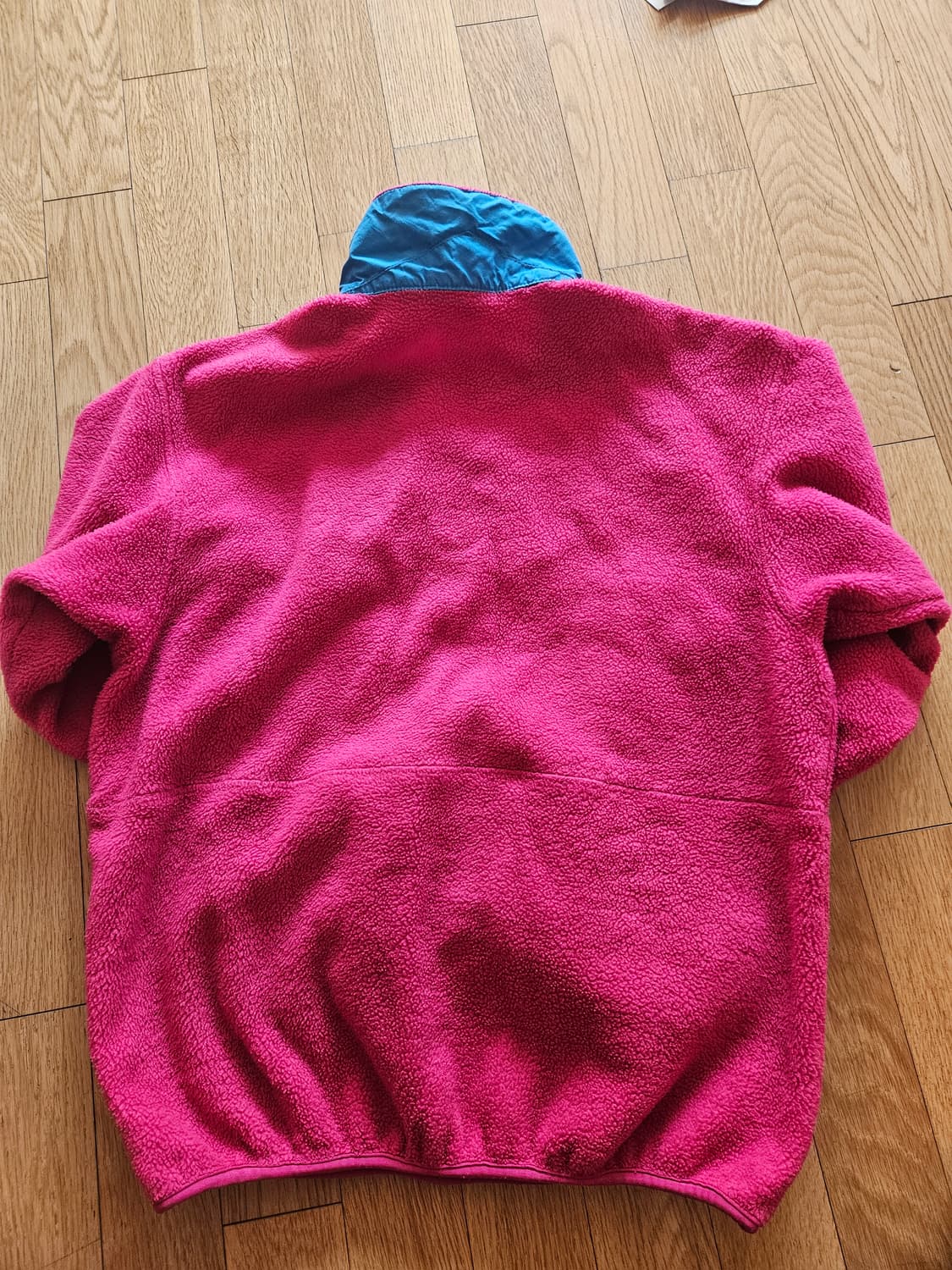 파타고니아 핑크 플리스 하프집업 신칠라 후리스 usa 등산 클라이밍 상품이미지6