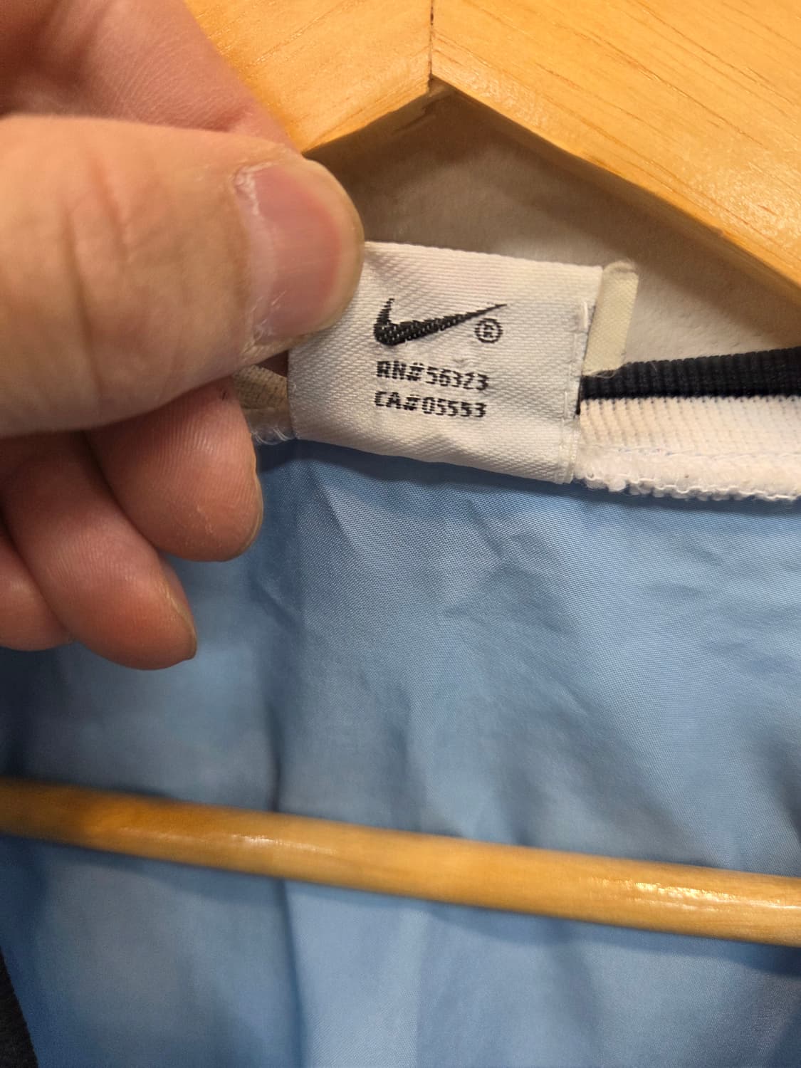 나이키 올드스쿨 빈티지 웜업 바람막이 반팔 L 상품이미지4