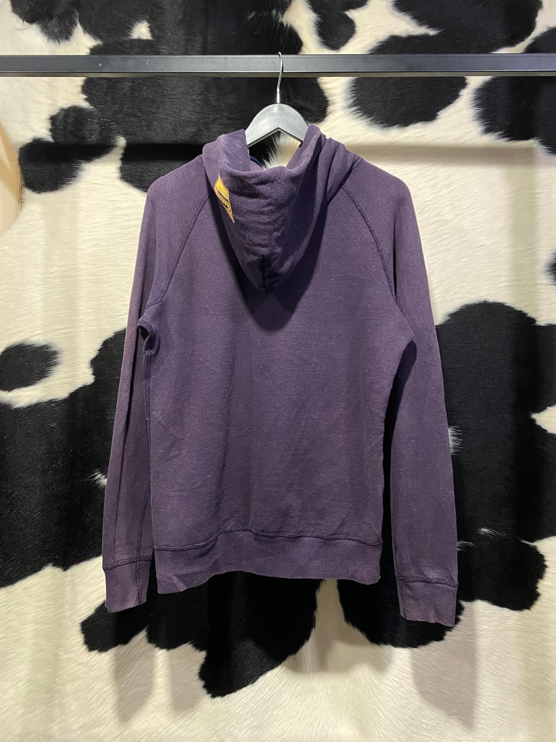 Hysteric Glamour 로고 프린팅 퍼플 후드티 상품이미지5