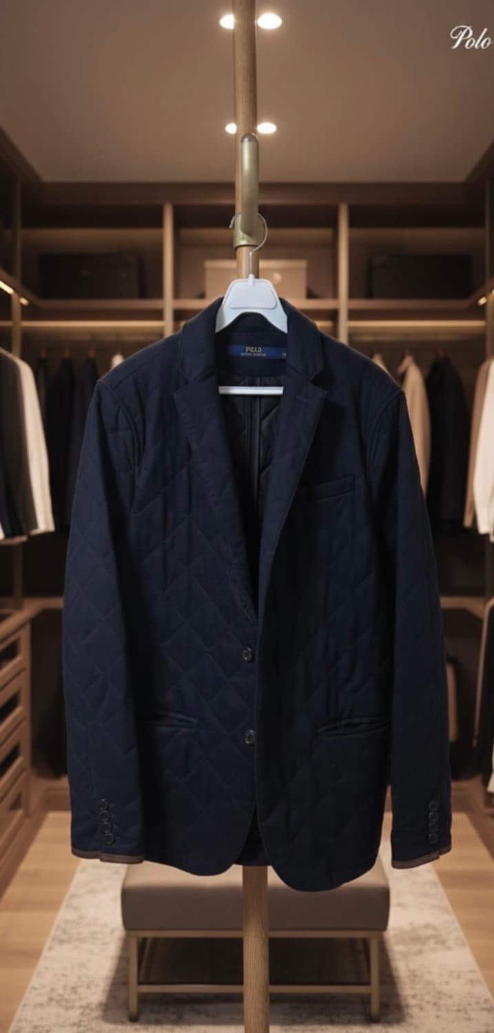 폴로 랄프로렌 퀼팅 자켓 S사이즈 상품이미지2