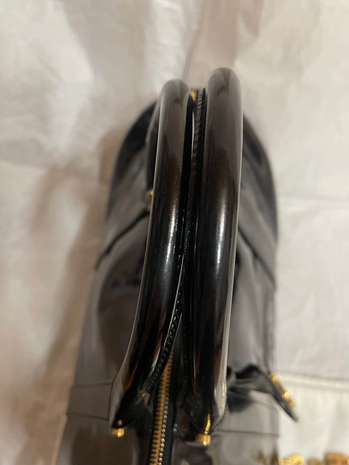  샤넬 에나멜 보스톤 백 상품이미지4