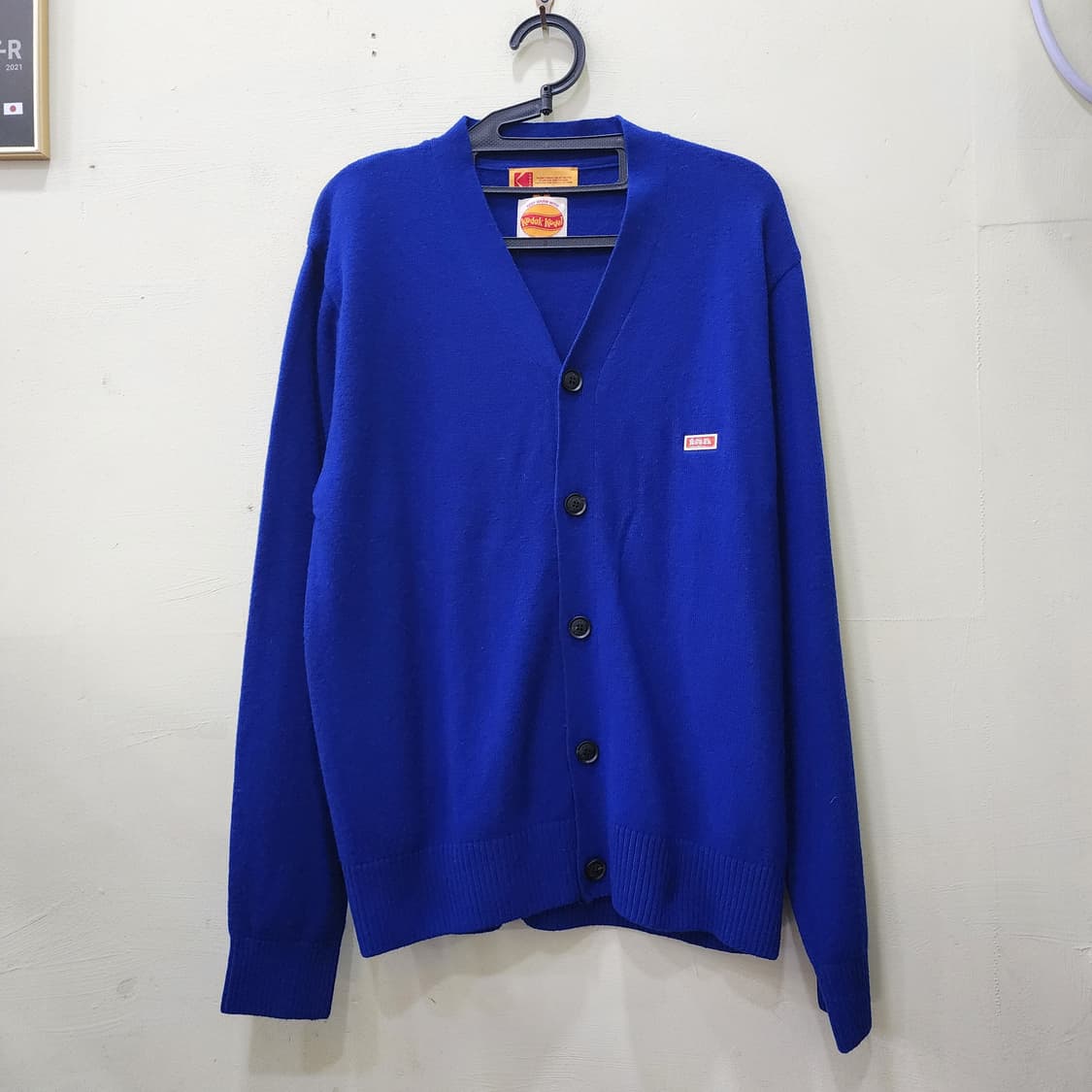 [95] KODAK 클래식 울 가디건 (블루) 상품이미지1