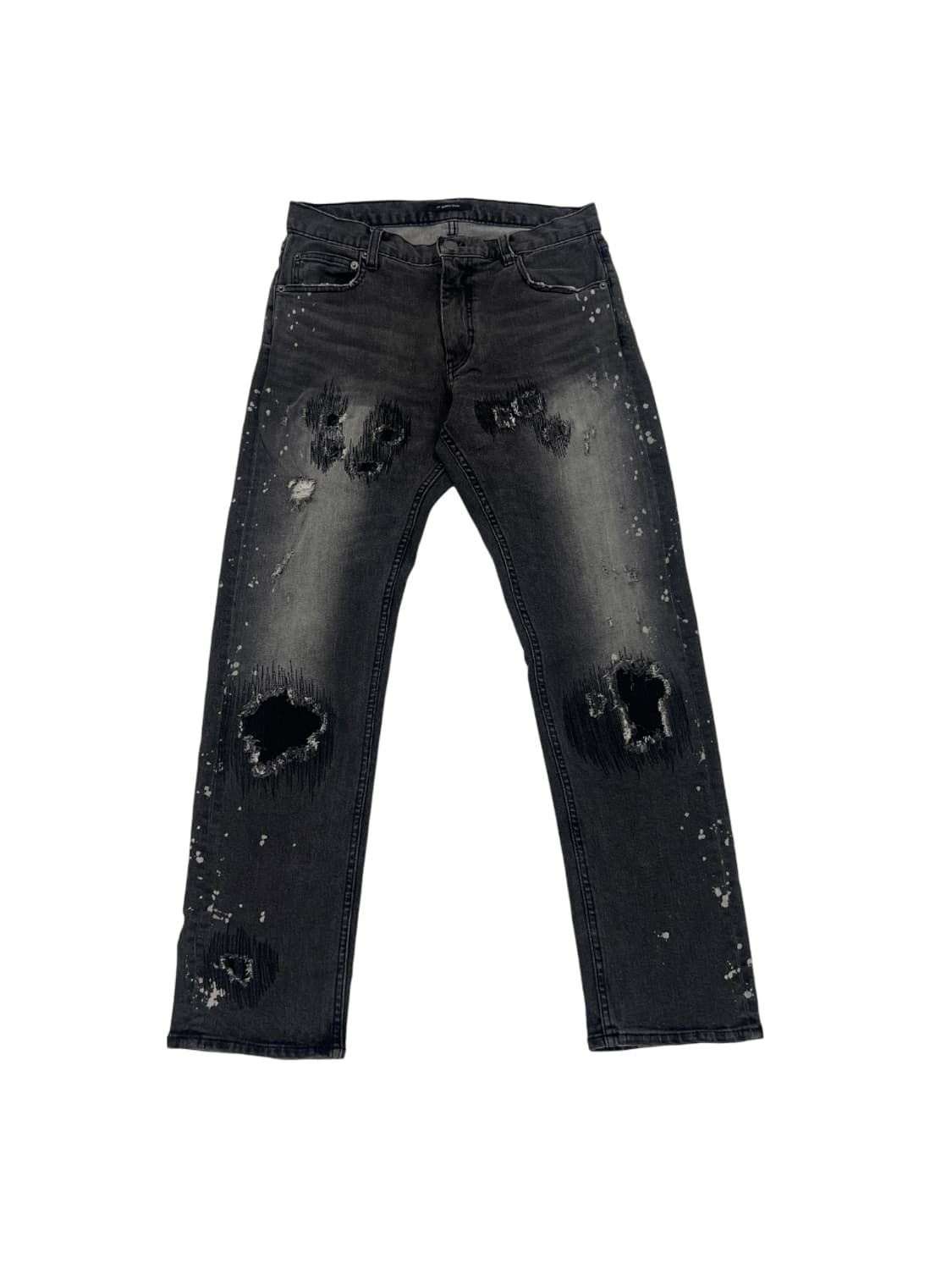 넘버나인 총알 스트레치 그런지 데님 복각판 상품이미지1