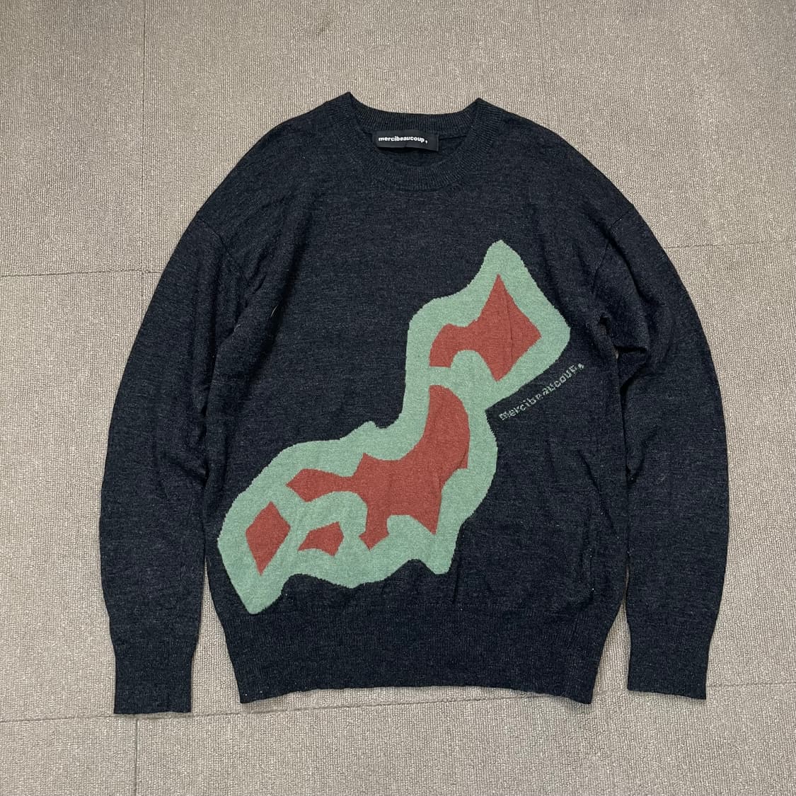 mercibeaucoup 메르시보쿠 우먼스 울 니트 3 상품이미지1