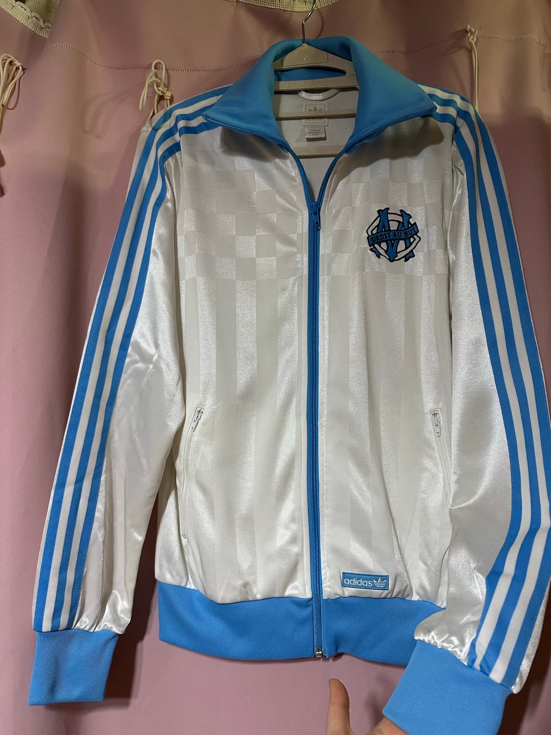 아디다스져지 아디다스 마르세유 화이트 져지 아디다스대장 트랙탑 집업 상품이미지1