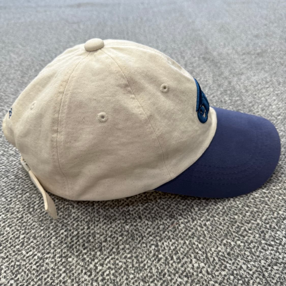 F 이미스 EMIS 뉴 로고 투톤 볼캡 모자 상품이미지5