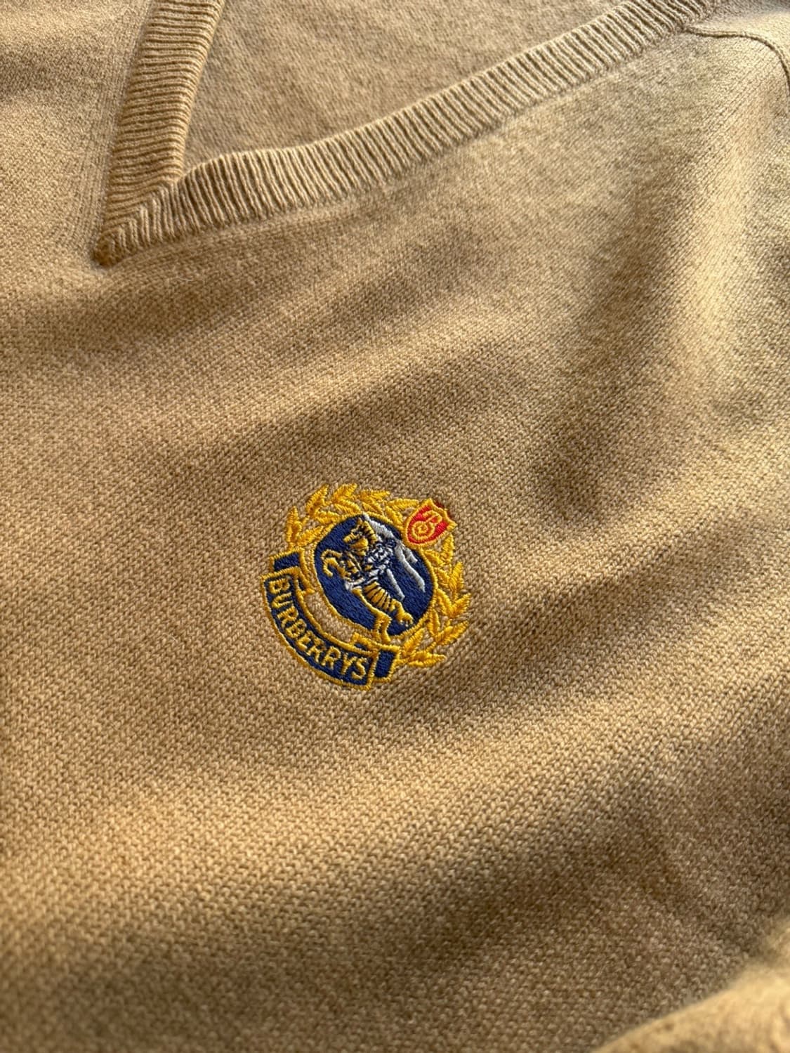 80s 버버리 스코티쉬 램스울 니트 100~105 상품이미지9