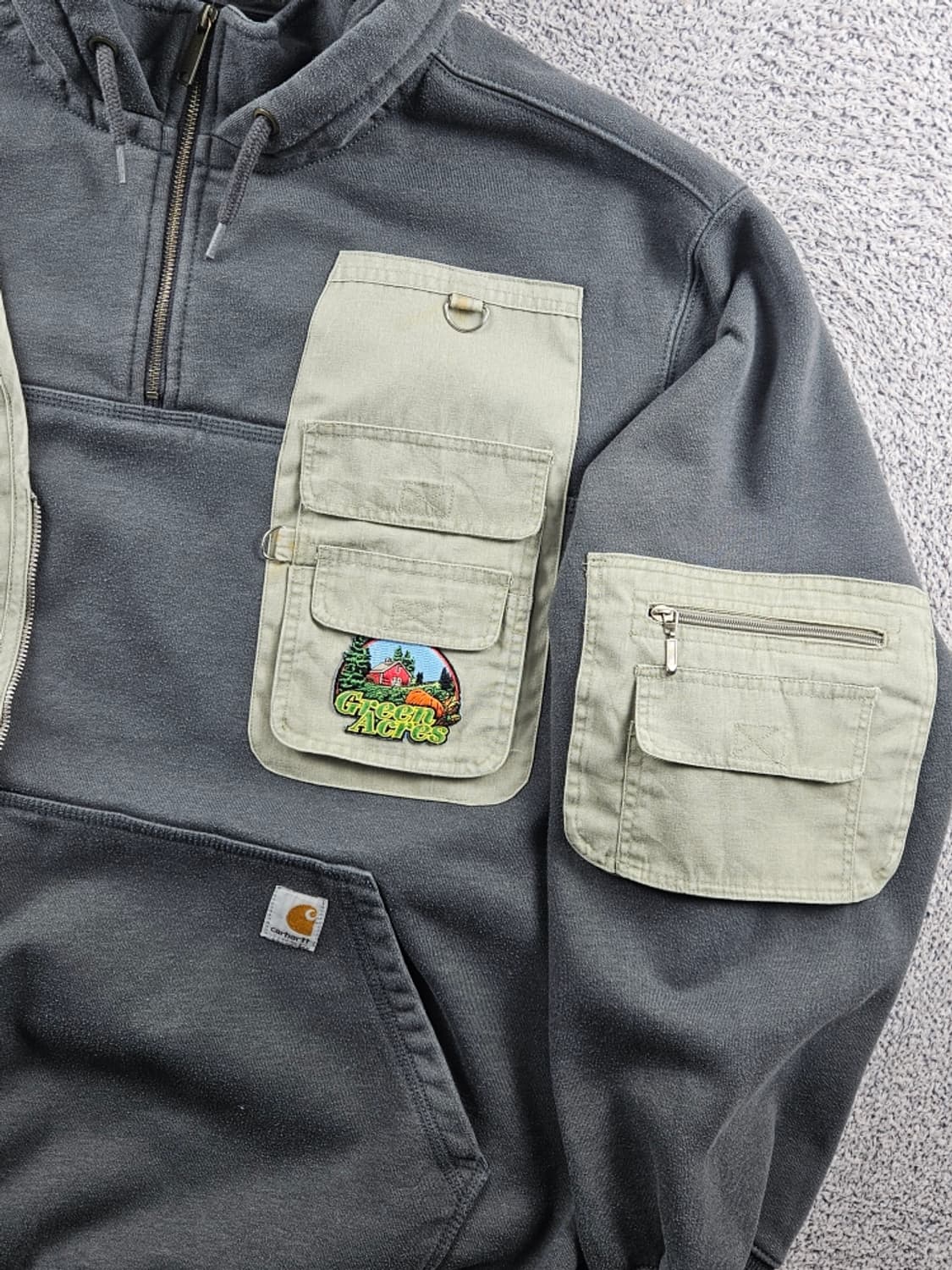 칼하트 포켓 베스트 커스텀 스웻 후드 티셔츠 ( 3XL ) / 10987 상품이미지7