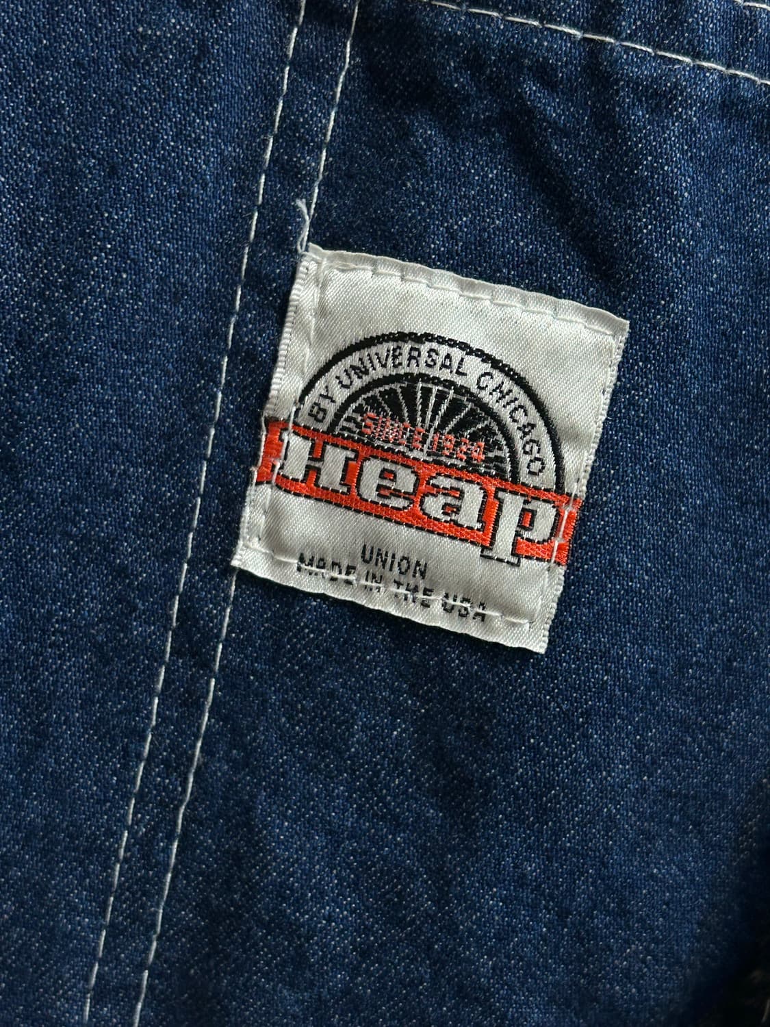 HEAP 유니온 메이드 데님 워크 자켓  상품이미지4