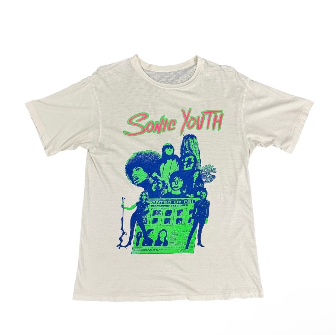 빈티지 90s Sonic Youth Tannis Root 소닉유스 티셔츠 상품이미지1