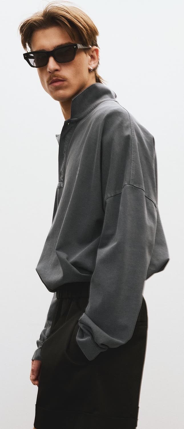 렉토 Recto OVERSIZED GARMENT COTTON PIQUE  상품이미지10