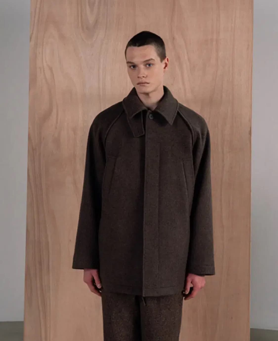 le17septembre homme half coat brown 상품이미지1