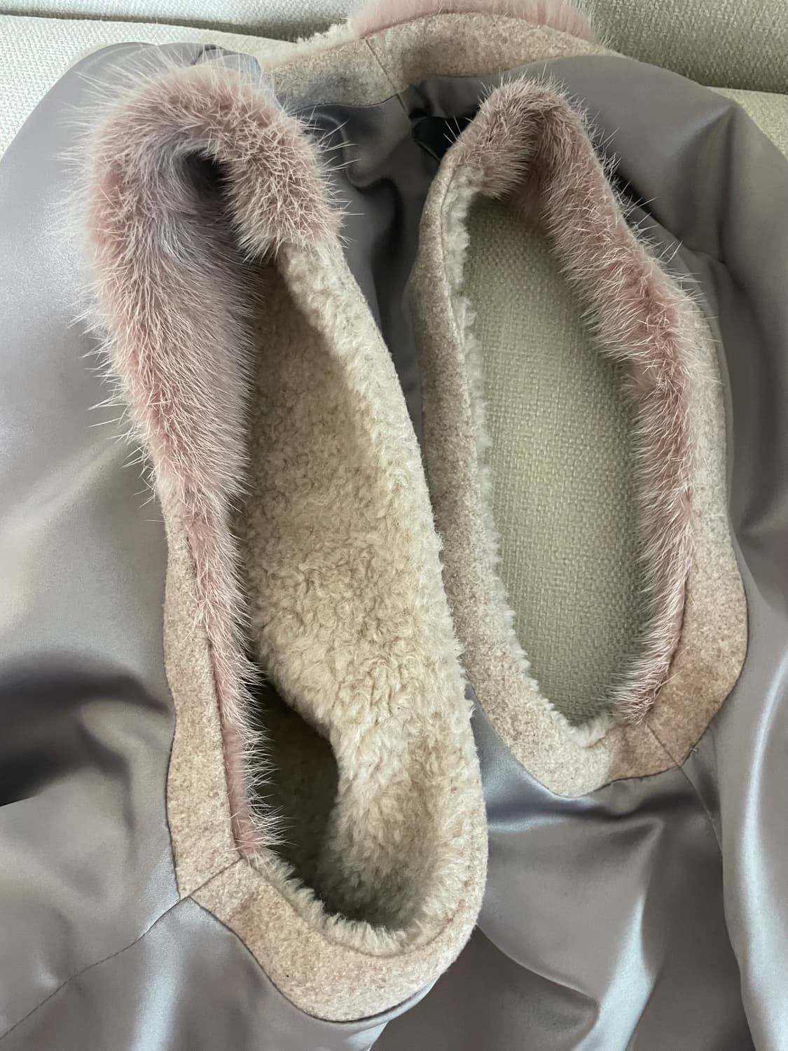 밍크 양모 콤비 베스트 상품이미지8