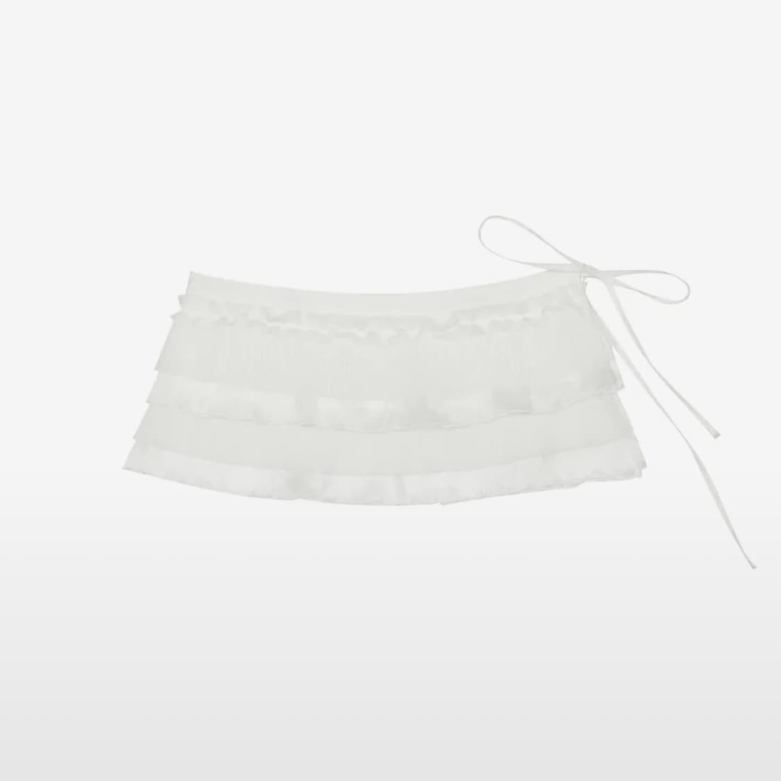 러브이즈트루 레이어드 치마 PA FRILL WARP SKIRT 상품이미지2