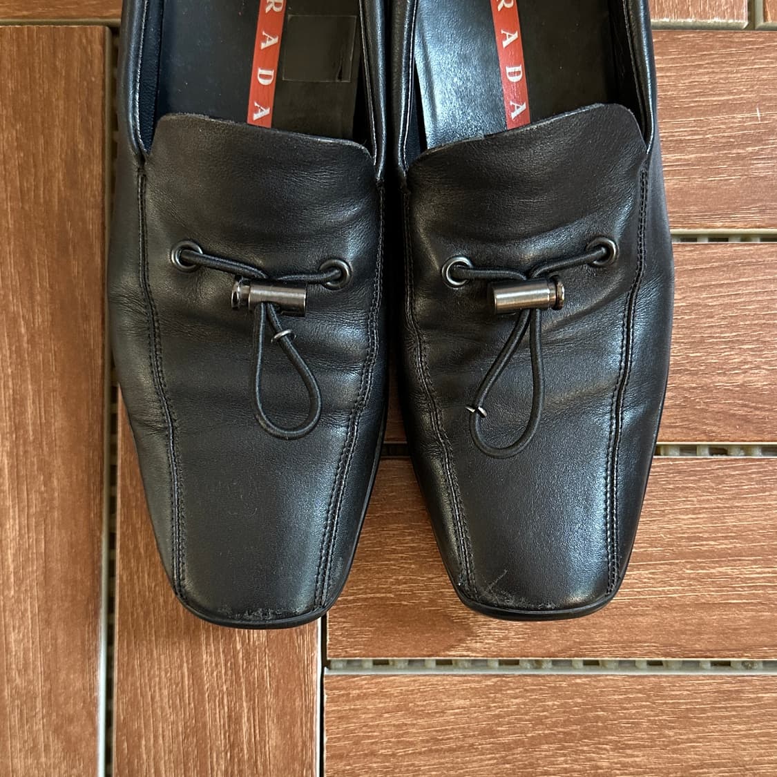 Prada sports toggle square toe loafer 상품이미지4