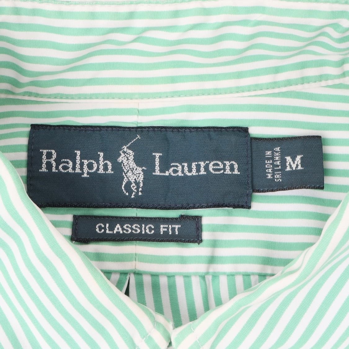 폴로 랄프로렌 민트 스트라이프 클래식핏 셔츠 상품이미지8
