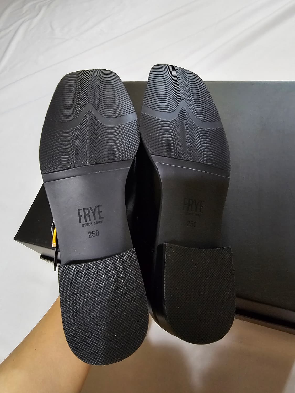 [250] FRYE 프라이 메리제인 양가죽 로퍼 구두 블랙 상품이미지7