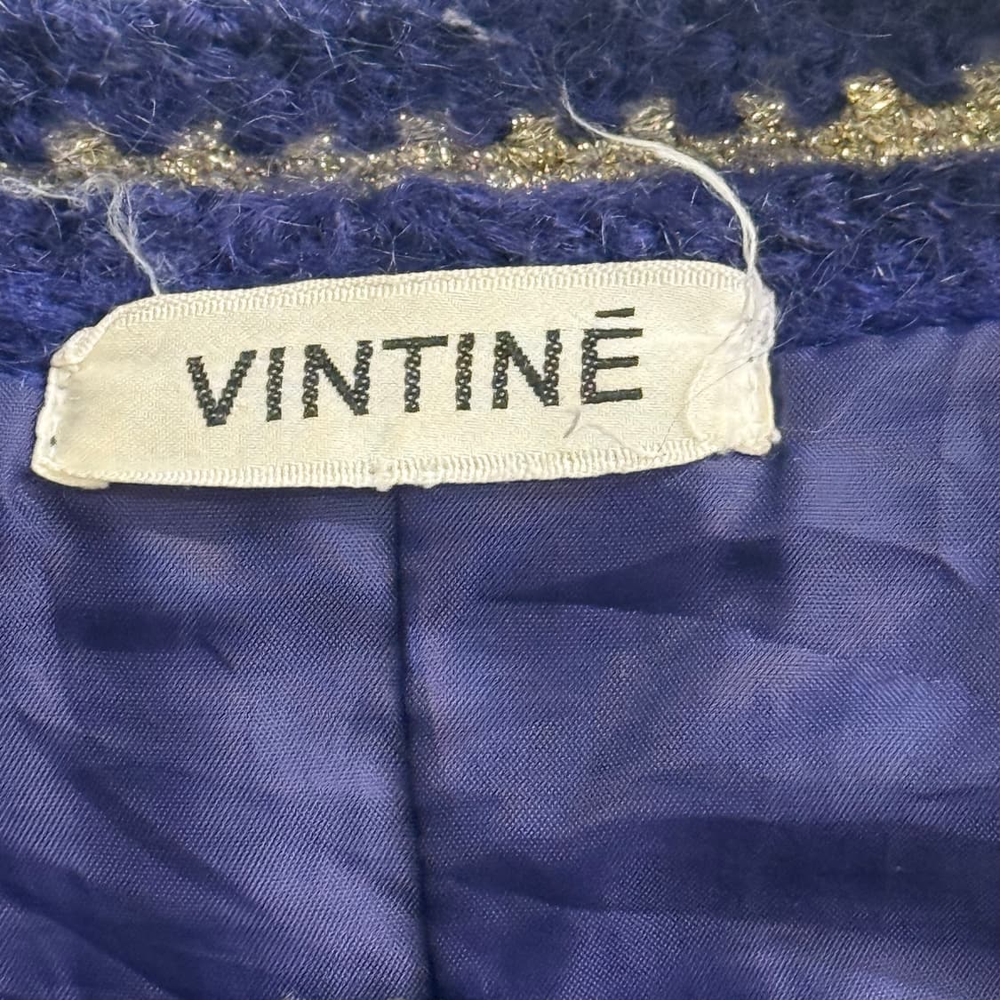 JPN VINTINE 빈티지 니트 가디건 (OS) 상품이미지2