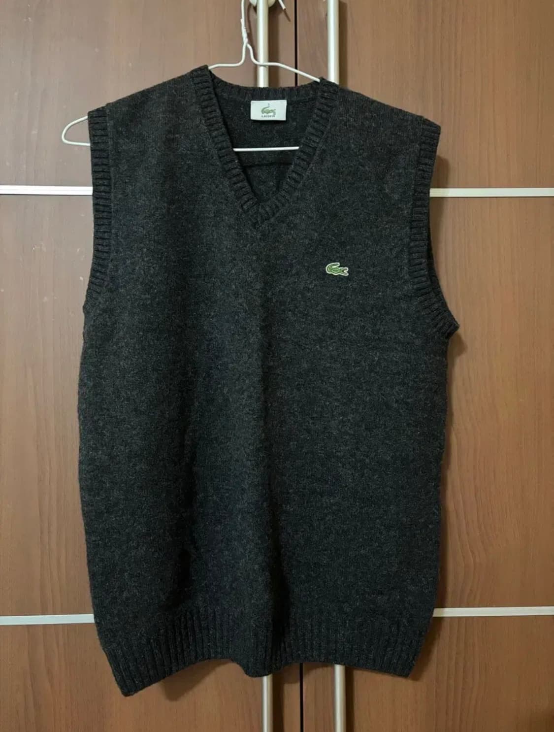 라코스테 빈티지 니트 조끼 상품이미지1