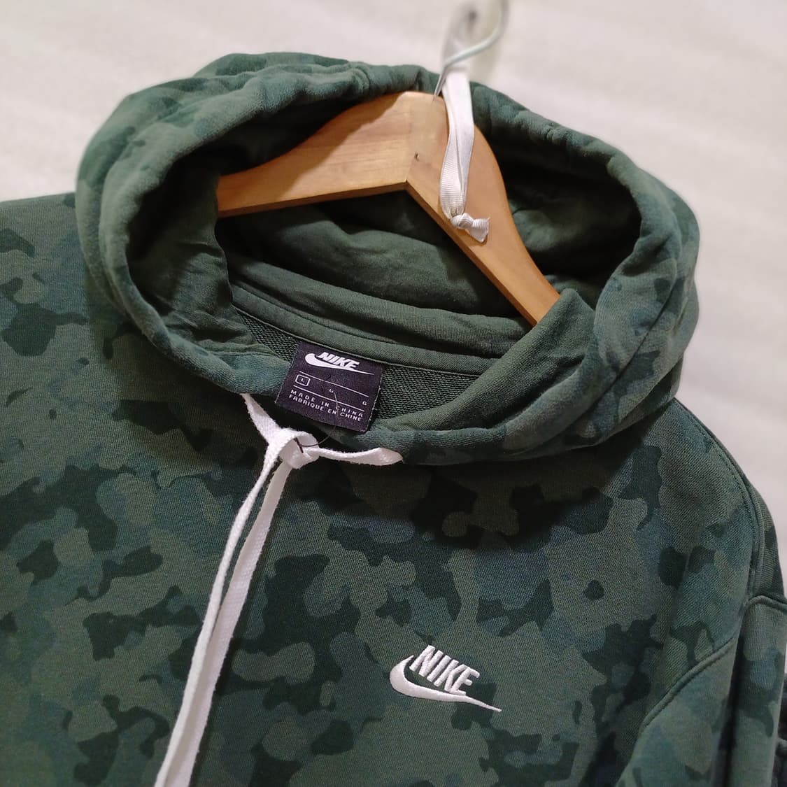 나이키 카모 후드 티 밴딩  조거 팬츠 바지 남성 L 한벌 세트 사랑봉봉 상품이미지5