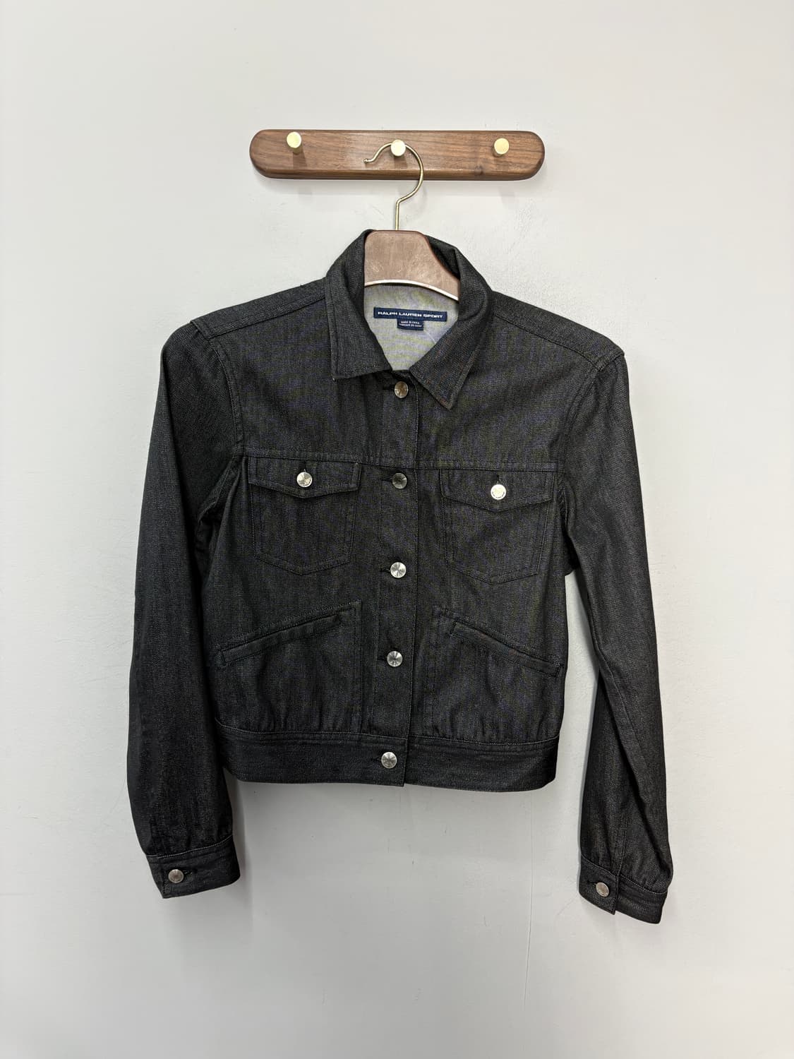 폴로랄프로렌스포츠 생지 블랙데님 자켓 A3773 상품이미지2