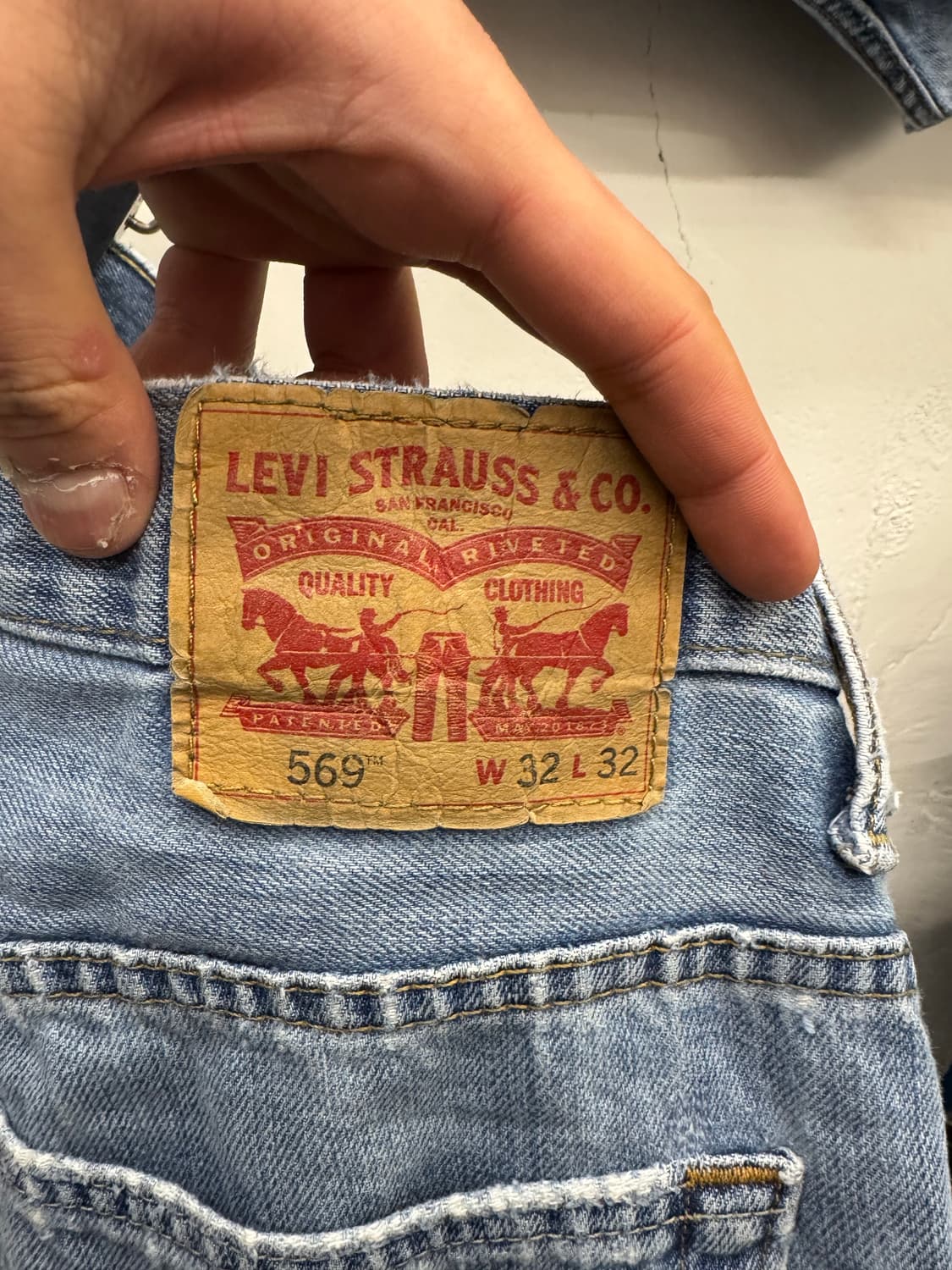 00‘s Levi’s 569 Loose Straight 상품이미지5