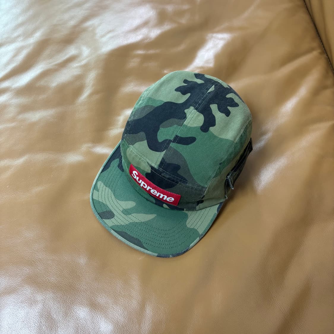 Supreme 슈프림 밀리터리 카고 우드랜드 카모 캠프캡 모자 Camo 상품이미지5