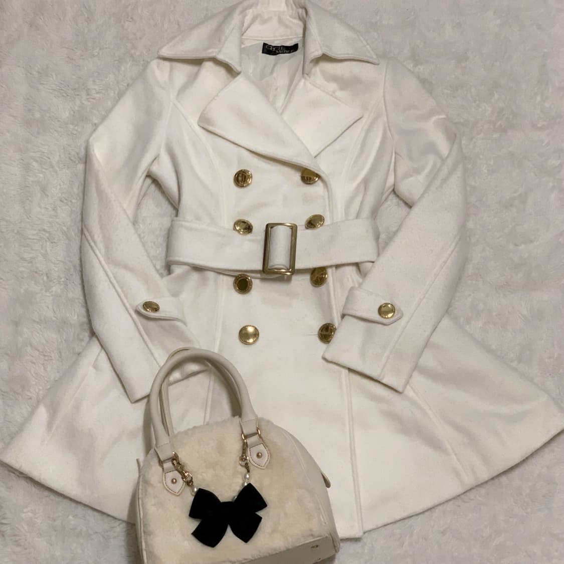 달천깔 세실맥비 금장 코트 상품이미지4