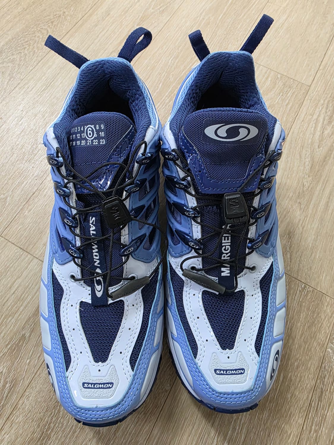 살로몬 x MM6 메종 마르지엘라 ACS 프로 라이트 블루 상품이미지4