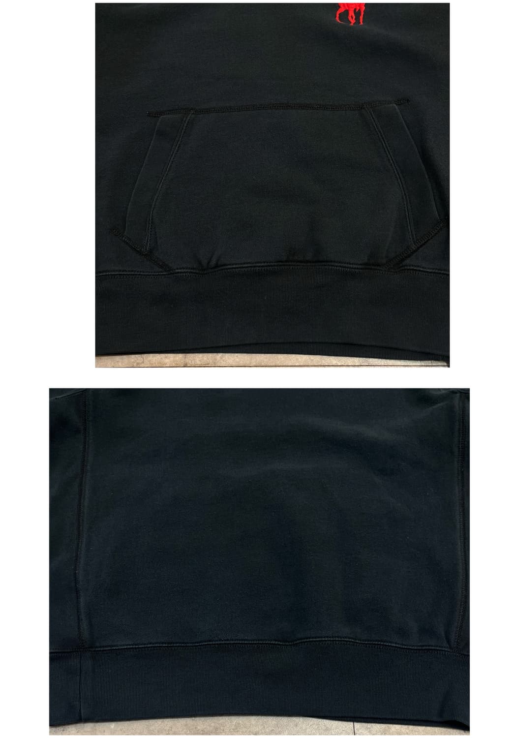 폴로 빅포니 후드티 블랙 M #csz2183 상품이미지7