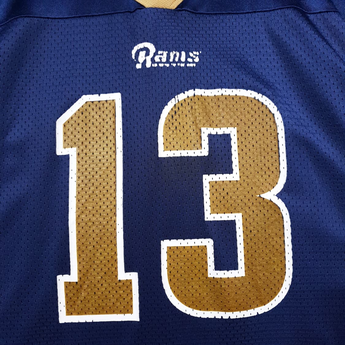 챔피온 LA Rams 풋볼 메쉬 풋볼 유니폼 반팔 져지 티셔츠 워너 상품이미지3