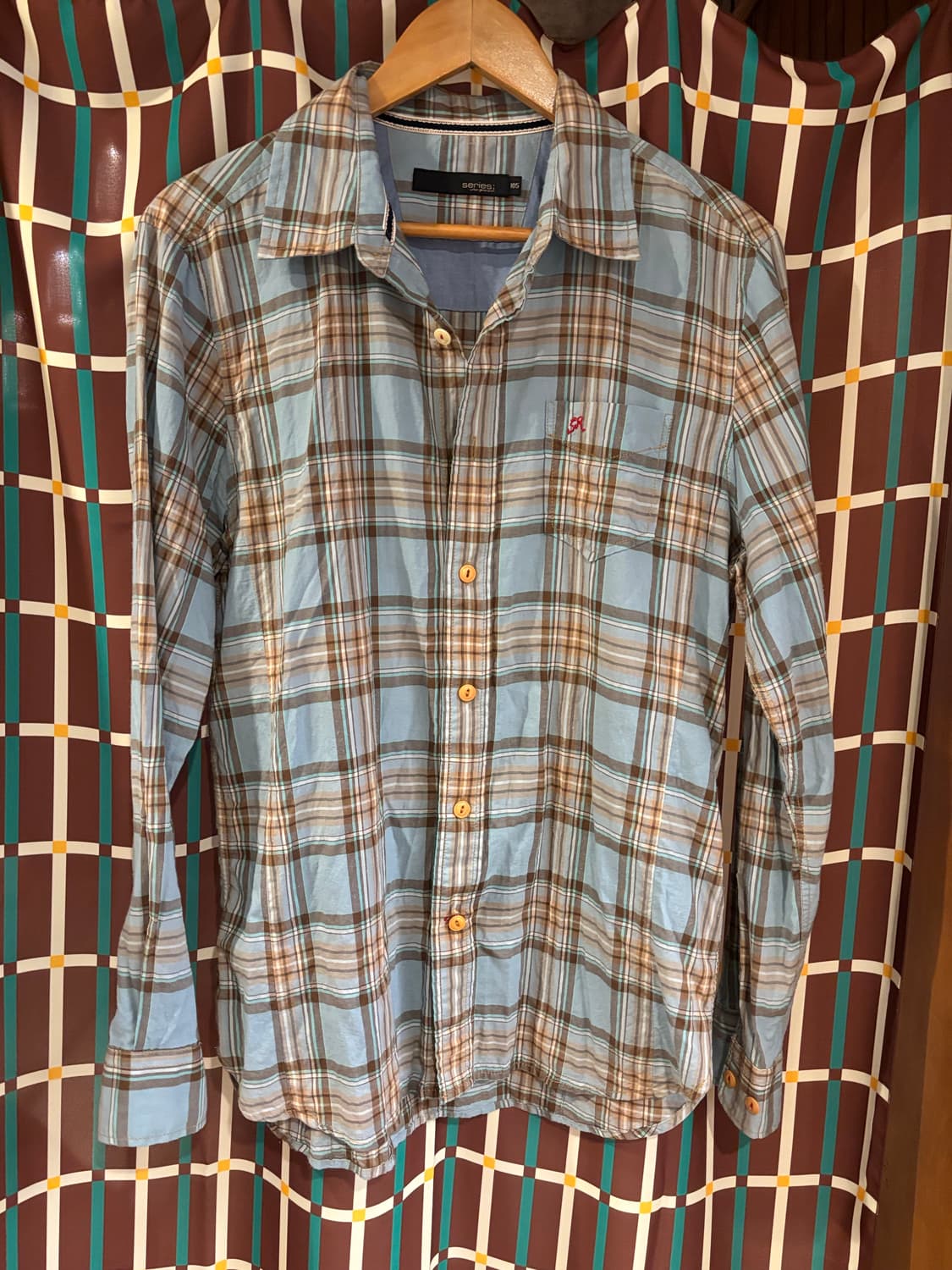 series; 체크 긴팔 셔츠 105 상품이미지1