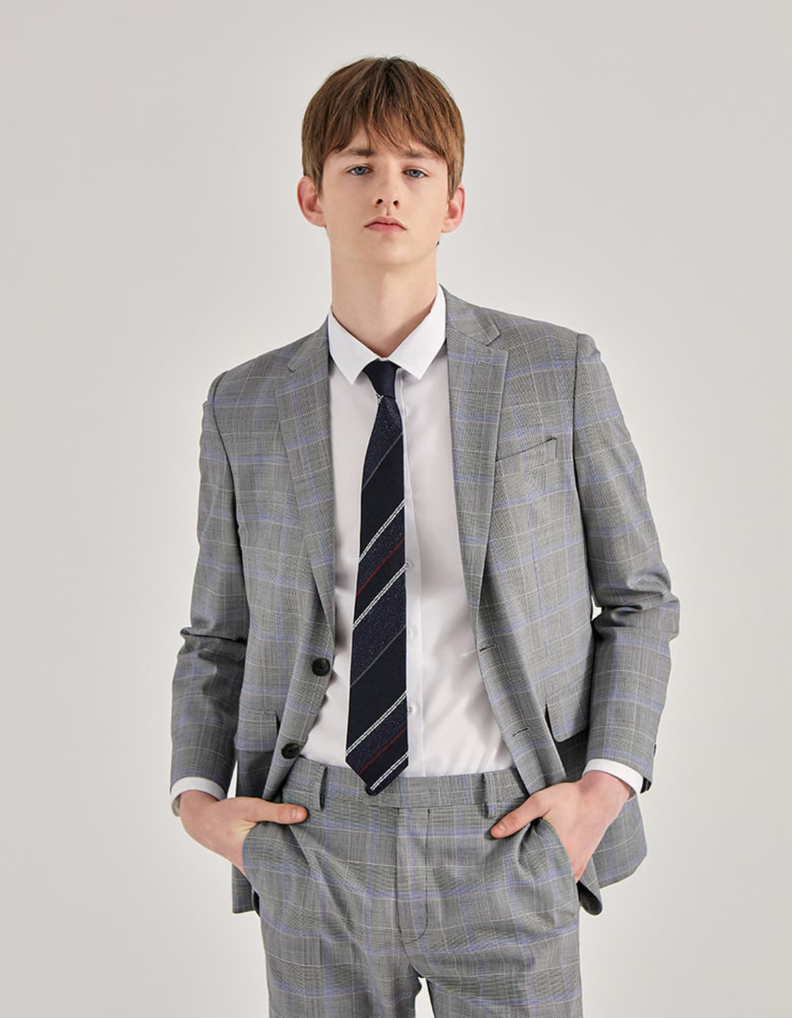 티아이포맨 / 글렌체크 자켓, 봄자켓, 남성자켓 / 110 상품이미지10