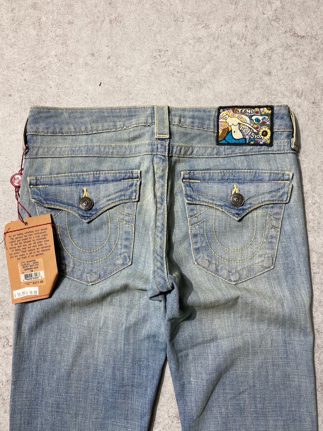 [28] True Religion 트루릴리전 데드스탁 부츠컷 데님팬츠 상품이미지5