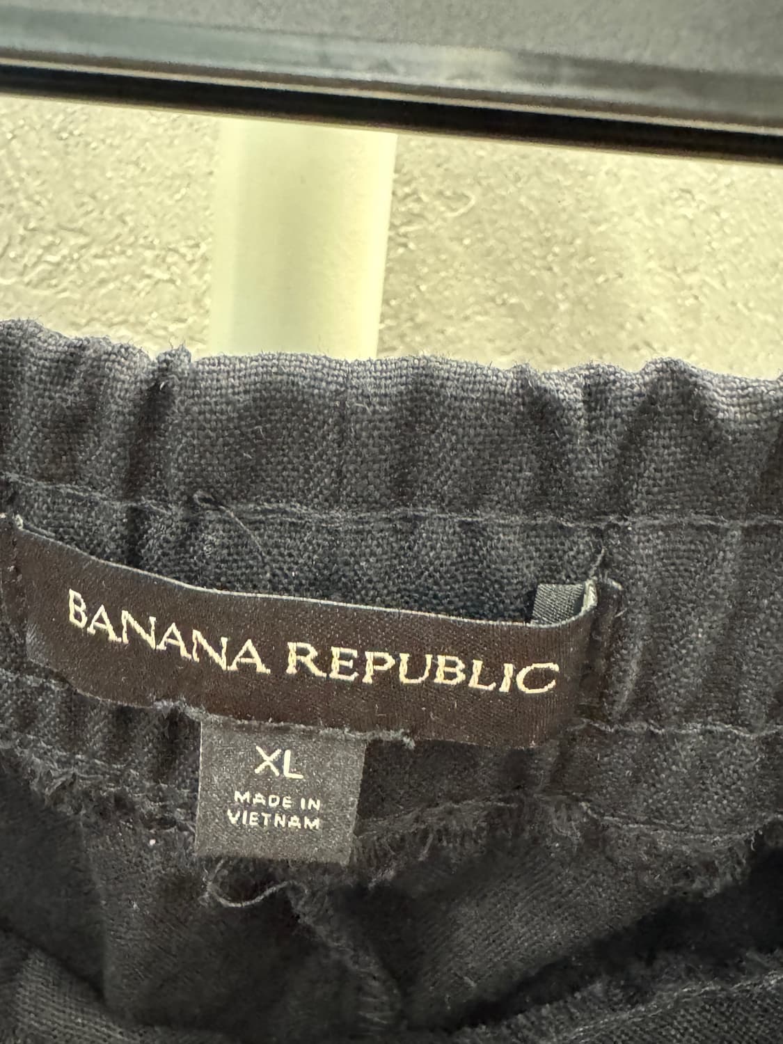 바나나 리퍼블릭 검정색 면 반바지 XL 상품이미지3