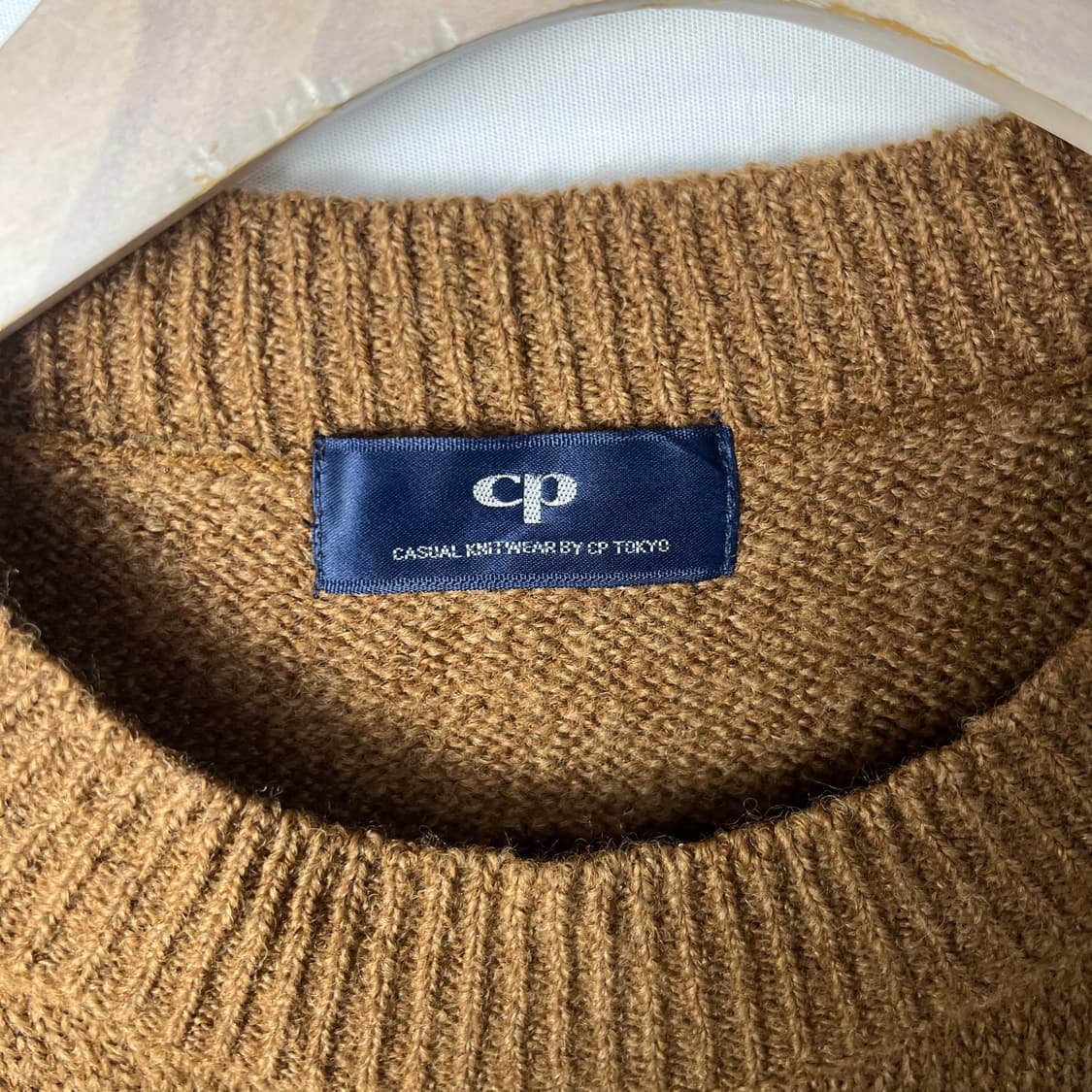 [JPN] 빈티지 핸드메이드 베어 폼폼 니트 상품이미지4