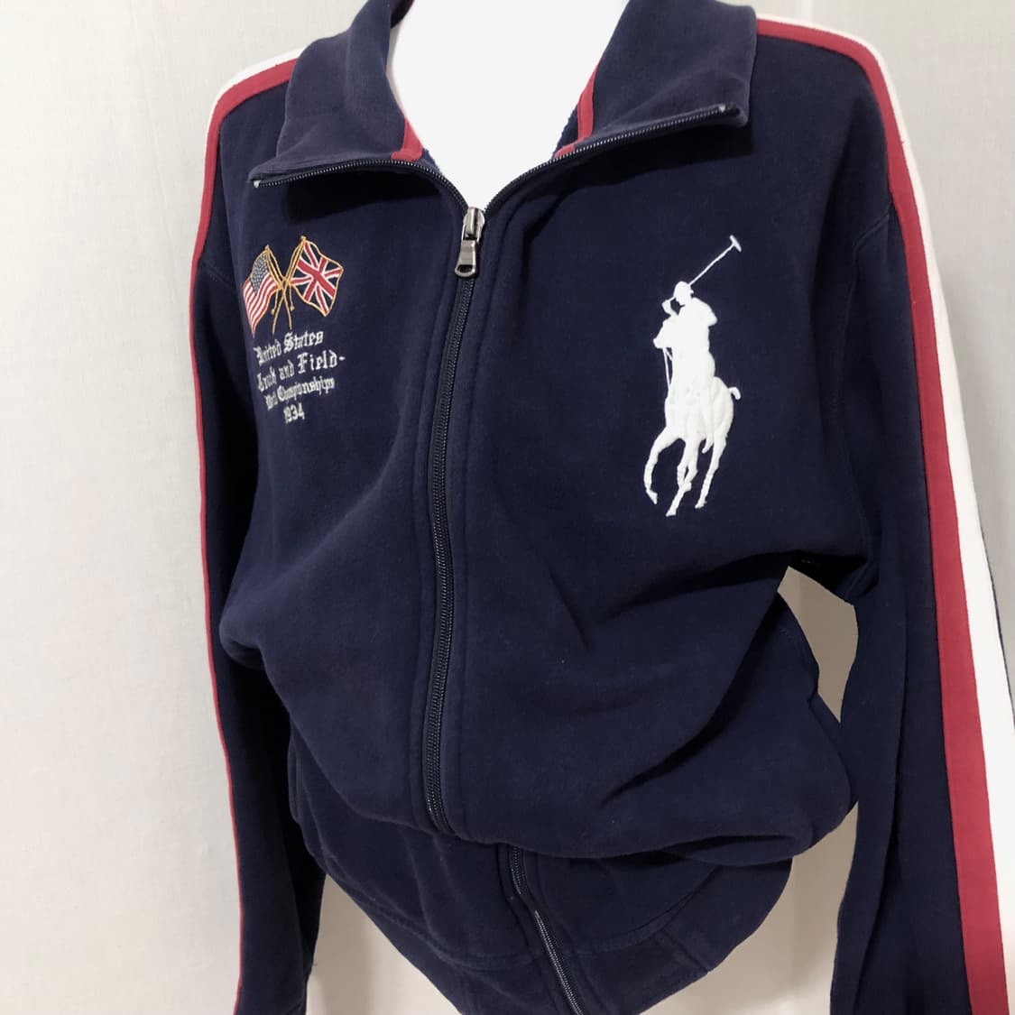 폴로 USA 빅포니 네이비 집업 2XL 상품이미지2