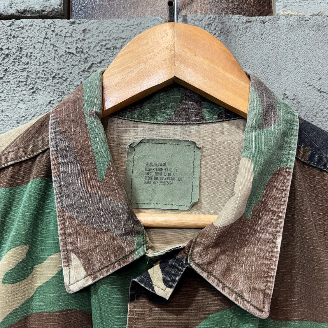 US Army 미군 우드랜드 카모 셔츠 (S)    상품이미지4