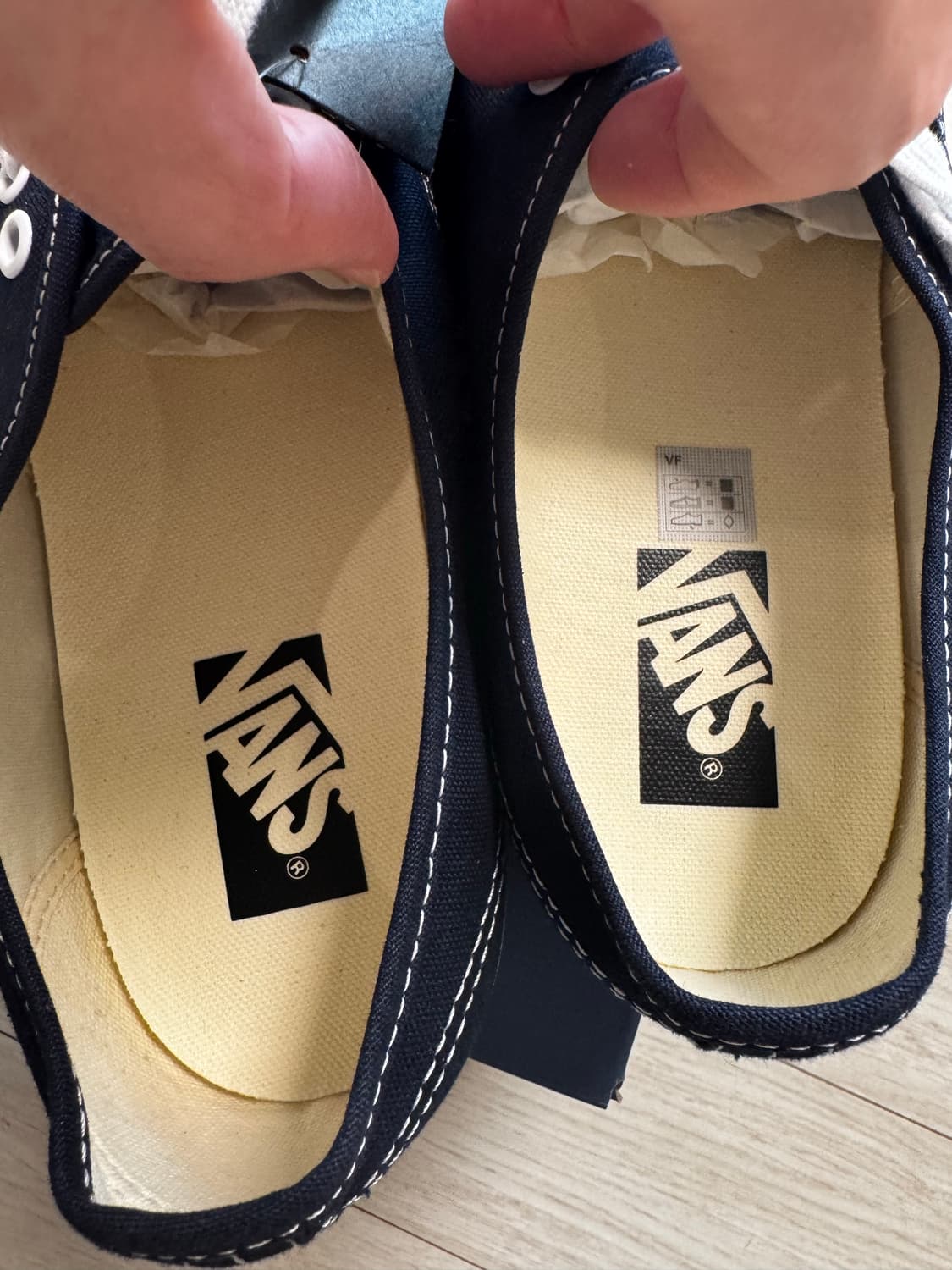 반스 프리미엄 어센틱 리이슈44 네이비  285 (새싱품) 상품이미지7