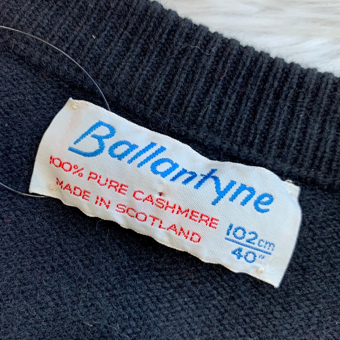 발란타인 Ballantyne 퓨어 캐시미어 100 가디건 1688 상품이미지8