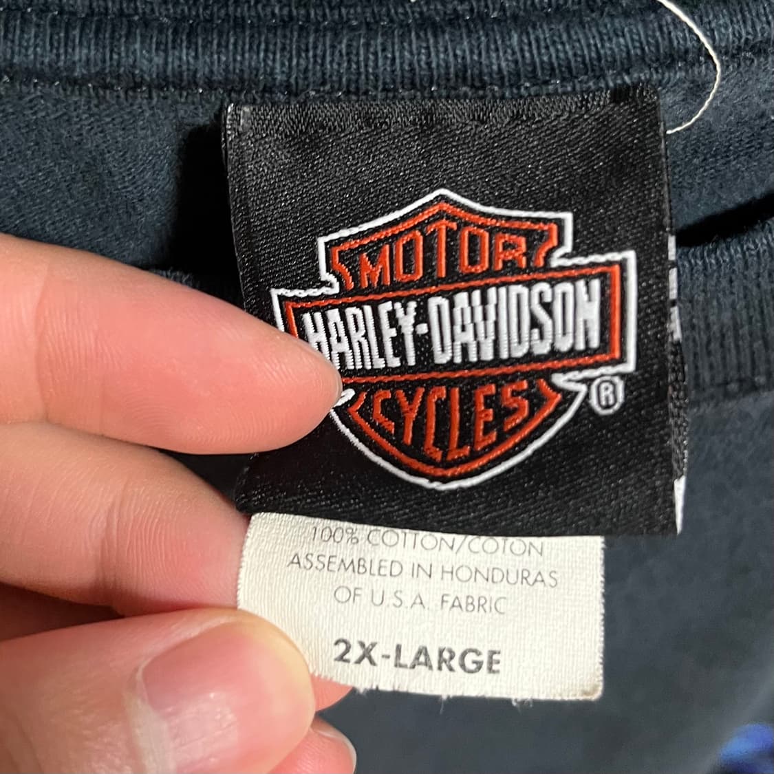 Harley Davidson Blue Flame Long Sleeve 상품이미지4