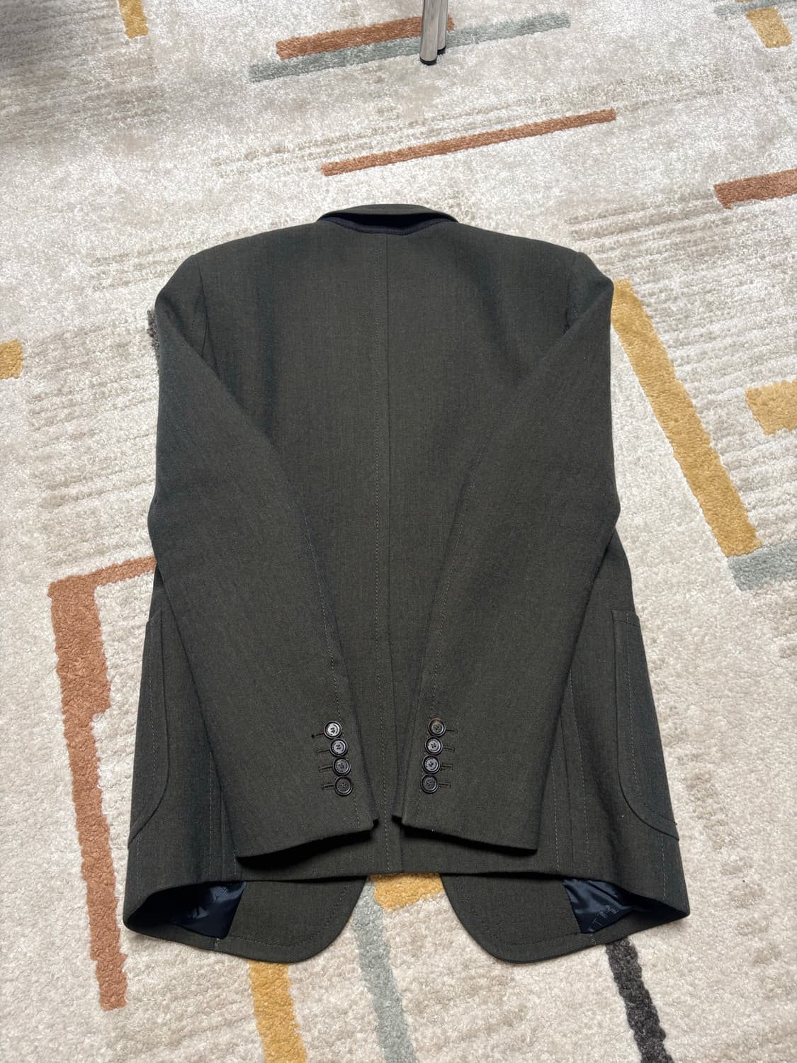 버버리 다크그린 블레이저 46 Made in Italy 상품이미지2