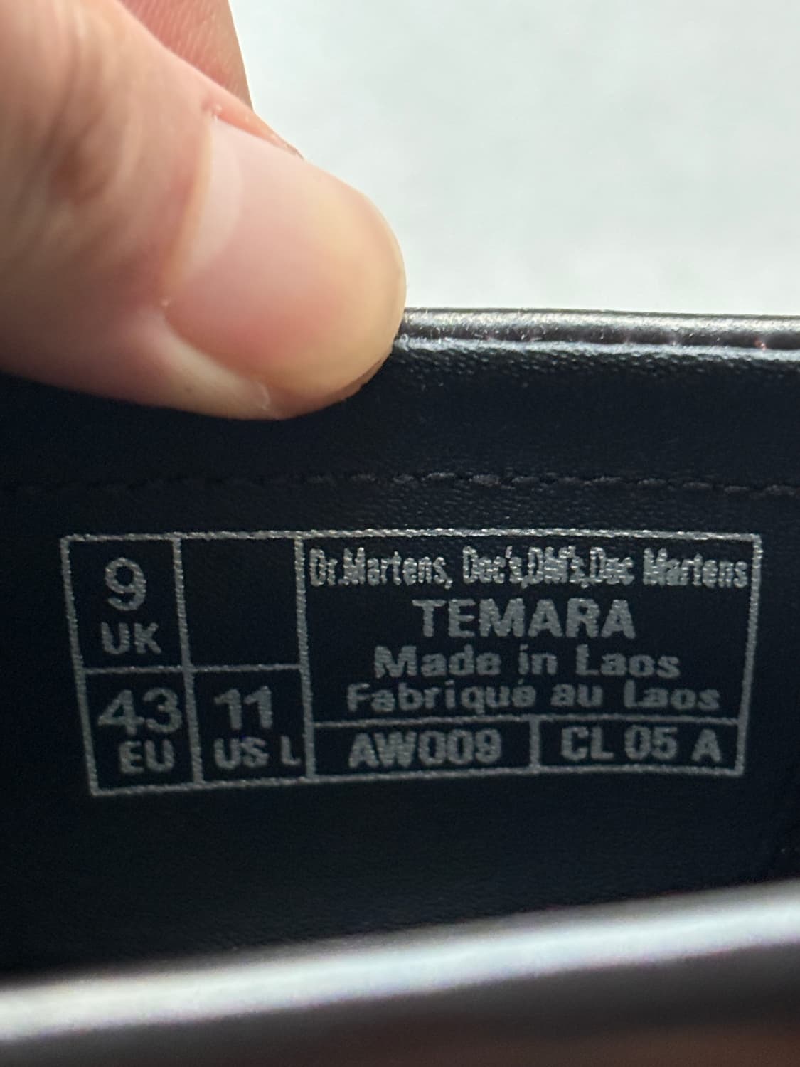 Dr. Martens TEMARA — Cherry Red UK9 상품이미지7