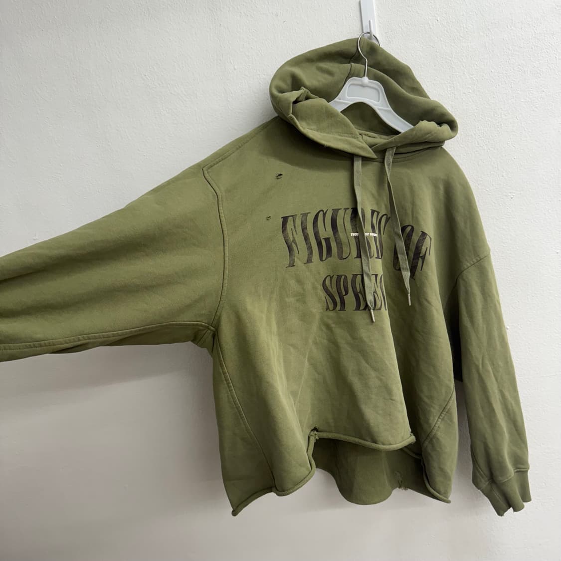 한섬 시스템 24FW 펑키 크롭 프린팅 후드 os 상품이미지2