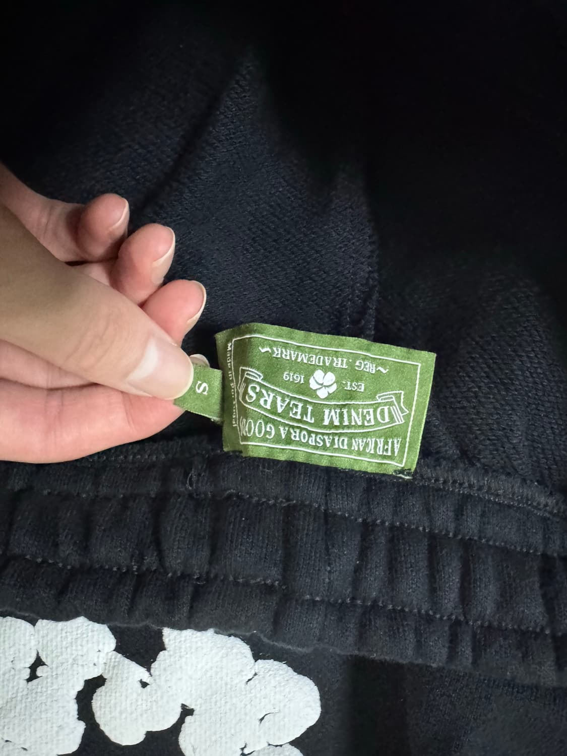 데님 티어스 코튼 스윗 팬츠 s 상품이미지3